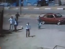Saldırganlar kameraya yakalandı
